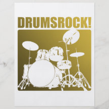 Drums Rocks! Full Color Flyer