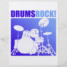 Drums Rocks! Personalized Flyer