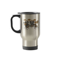 Drums: White Drum Kit: 3D Model: Travel Mug