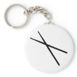 drumsticks icon keychains