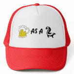 Drunk as a skunk mesh hats