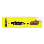 Drunk Driving Bumper Sticker bumper stickers
