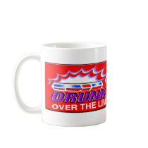 Drunk Driving Over the Limit Under arrest Mugs