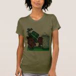 Drunk Irish Monkey Ladies Shirt