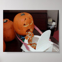 Drunk Pumpkin Print