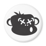 Drunken Monkey Magnet