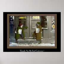 Drunks Are Me Best Customers Posters