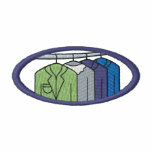 Dry Cleaner Logo embroidered shirts