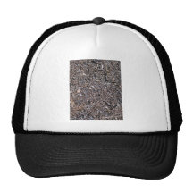 Dry Leaves Texture On Ground Hat