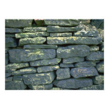 Dry stone wall personalised invite