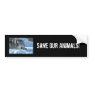 DSC_2055, Save Our Animals! Bumper Stickers