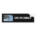 DSC_2055, Save Our Animals! bumper stickers