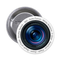 DSLR Feature Pinback Buttons