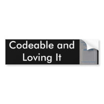DSM-IV, Codeable and Loving It Bumper Sticker