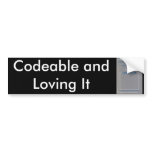 DSM-IV, Codeable and Loving It bumper stickers