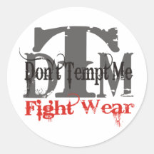 DTM ROUND STICKERS