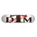 DTM Skateboard White Background