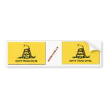 dtom bumper sticker