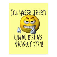 Du bist der Naechste! Postkarte