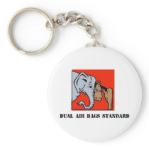DUAL AIR BAGS STANDARD KEYCHAIN REPUBLICAN
