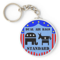 DUAL AIR BAGS STANDARD KEYCHAIN REPUBLICAN