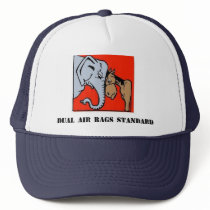 DUAL AIR BAGS STANDARD TRUCKERS HAT REPUBLICAN