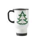 Dual Holiday Tree Travel Mug