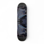 dual tiger skateboard deck design by mantisgraffix