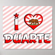 Duarte, CA Poster