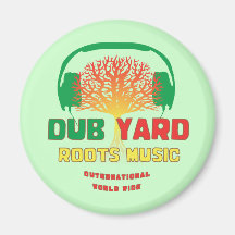 Dub Yard Roots Music Fridge Magnets