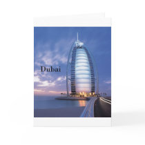 Dubai Burj Al Arab Hotel (by St.K) Greeting Cards