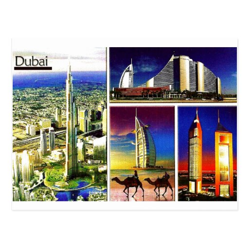 DUBAI Postcard@MojiAOkubule