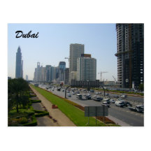 dubai streets post cards