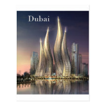 dubai Towers (by St.K) Post Cards