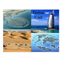 Dubai UAE postcard