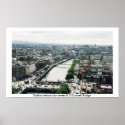 Dublin Ireland city skyline posters