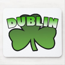 Dublin Shamrock Mousepad