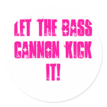 dubstep bass sticker