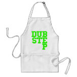 Dubstep Blockletter (Lime) Apron
