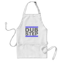 Dubstep Blue Aprons