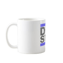 Dubstep Blue Coffee Mug