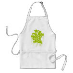 Dubstep FatCap Lime Apron