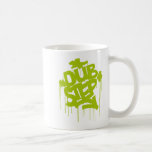 Dubstep FatCap Lime Mug