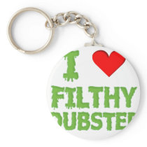 Dubstep Filthy dub step bass techno wobble Key Chain