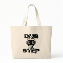 Dubstep Gas Mask Canvas Bags