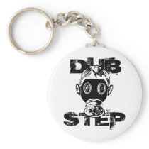Dubstep Gas Mask Key Chain