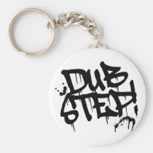 Dubstep Graffiti Style Keychains