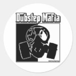DUBSTEP Mafia Dub Step music Dubstep clothing gear Round Sticker