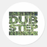 DUBSTEP music cannibus dub 420 fourtwenty Round Sticker