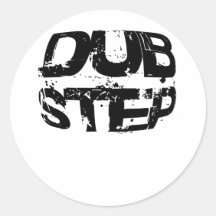 Dubstep Music Text Stickers